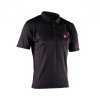T-SHIRT LEATT POLO TEAM BLACK S